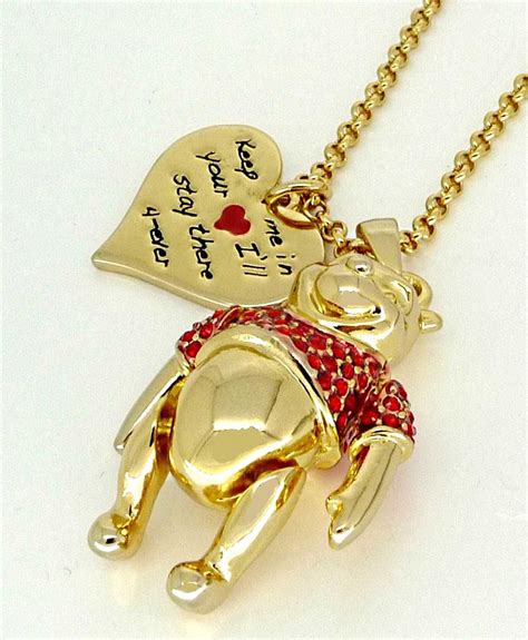 Promise me you'll always remember: Disney Couture Gold | Bear necklace, Disney jewelry, Disney couture