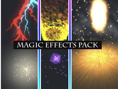 Magic Effects Pack Spells Unity Asset Store
