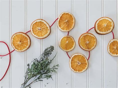 Dried Orange Slices For Christmas Decorations And More 2023