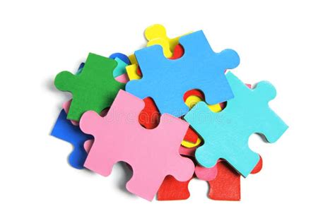 Pile Of Jigsaw Puzzle Pieces Stock Image Image Of Still Pieces 11153605