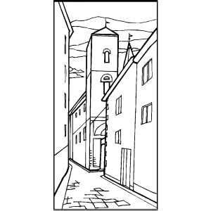 Alleyway Coloring Page Coloring Pages Alleyway Printable Coloring Pages