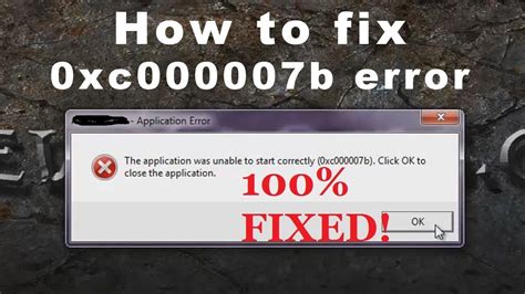 Como Solucionar El Error 0xc000007b En Windows 10 2019