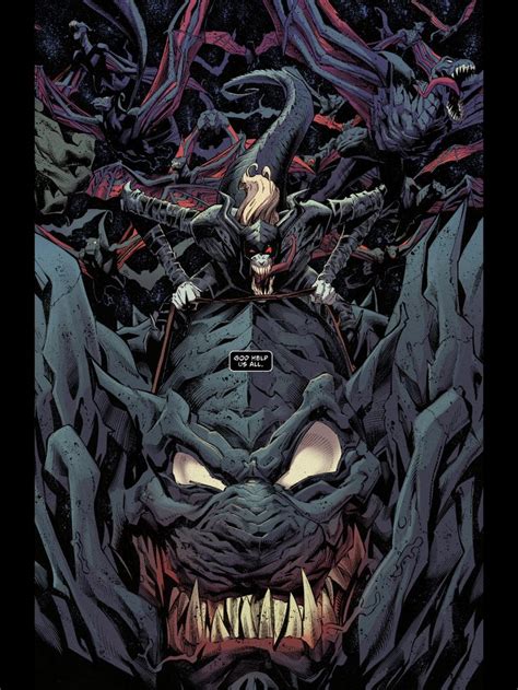 Knull The King In Black God Of The Symbiotes Symbiotes Marvel