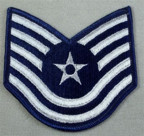 Us Air Force Technical Sergeant Sleeve Rank Insignia Subdued 3 Me Pair
