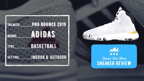 adidas pro bounce 2019 review shoes for hire