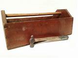Vintage Wood Carpenters Tool Box Pictures