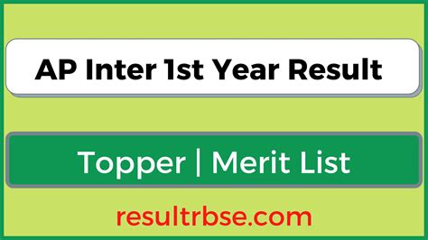 Manabadi Ap Inter 1st Year Results 2024 Topper List Name Wise