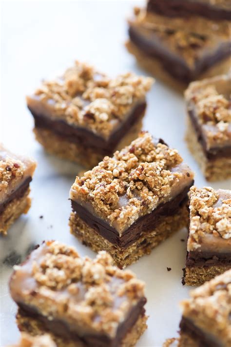 Store uneaten bars at room temperature or in the fridge. No Bake Salted Caramel Chocolate Oat Bars {Gluten Free ...