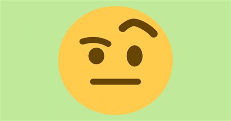 🤨 Emoji De Cara Con Ceja Levantada 4 Significados Y Botón De Copiar Y