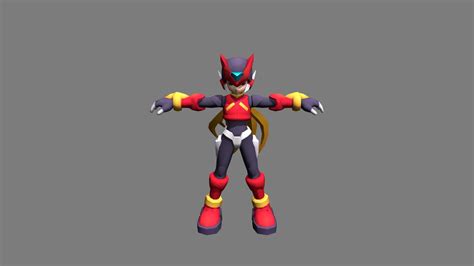 Zero Zero Series Mega Man X Dive Download Free 3d Model By Omni