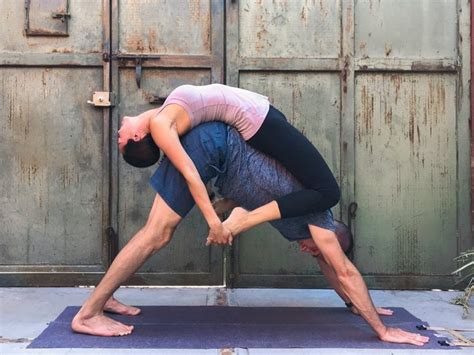 2 Person Yoga Poses Medium Top 12 Coolest Yoga Poses For Two People