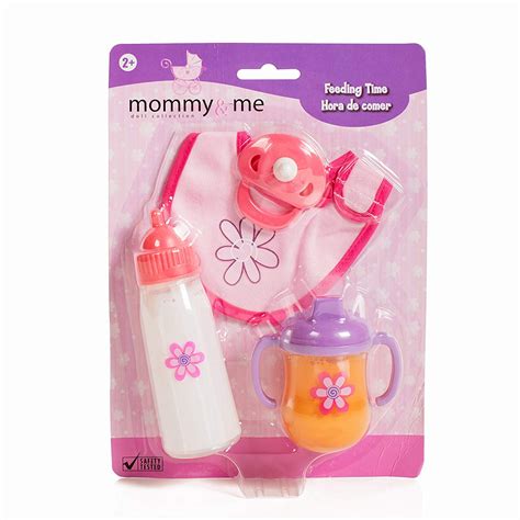 Mommy And Me Baby Doll 4 Piece Feeding Set Includes A Magic
