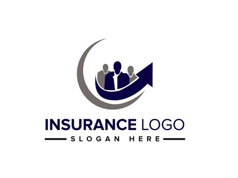 Insurance Logo Illustration Vector Graphic By Freelancer Azad Creative Fabrica