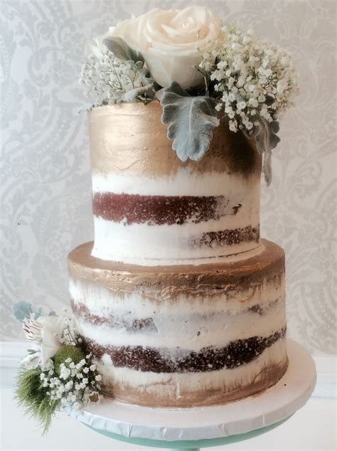 Vanilla cake recipe that makes an ultimate birthday cake for men! Vanilla Bake Shop - Wedding Cakes #weddingcake #nakedweddingcake #weddinginspiration #tieredwed ...