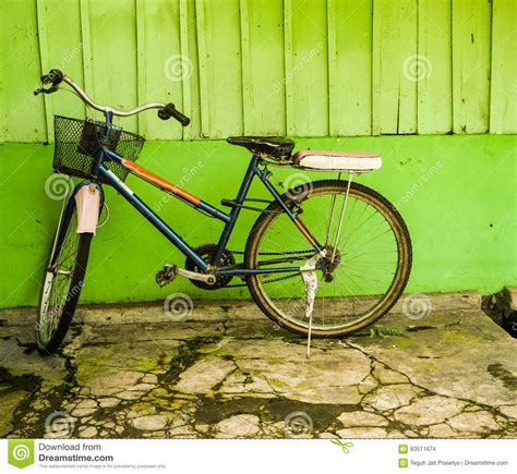 Introduction potential bicycle city indonesia locations alternative energy organizations & companies in indonesia indonesia animal & wildlife organizations indonesian business organizations. An Old Bicycle Parked Near Green Wall Photo Taken In ...