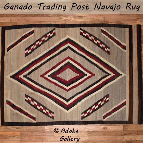 Southwest Native American Textile Navajo Rug C4634b Adobe Gallery