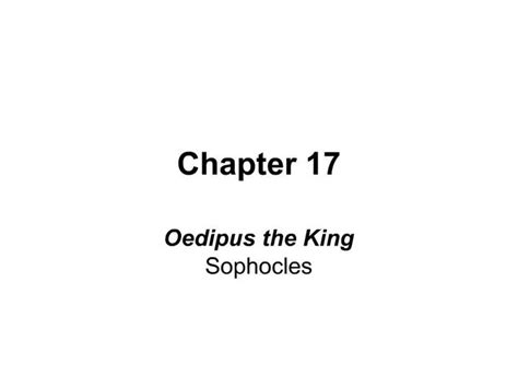 ppt oedipus the king sophocles powerpoint presentation free download id 986991