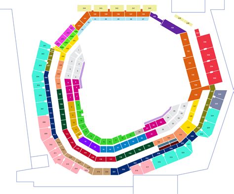 Texas Rangers Stadium Seating Chart
