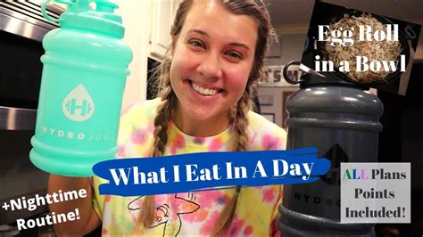 It's a quick and easy dinner recipe the whole family will love. WHAT I EAT IN A DAY ON WEIGHT WATCHERS | Egg Roll In A Bowl | MINI GROCERY HAUL | Nighttime ...