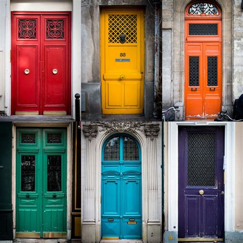 Rainbow Doors Paris France Rainbow Door Instagram Photo Photo