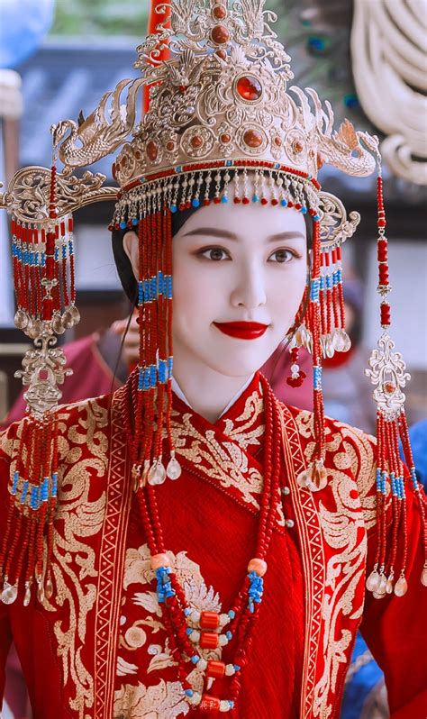 Chinese Wedding Dress Traditional Chinese Style Winter Color Palette