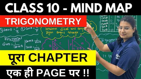 Trigonometry Mind Map Class 10 Maths Complete Chapter In Less Than 12