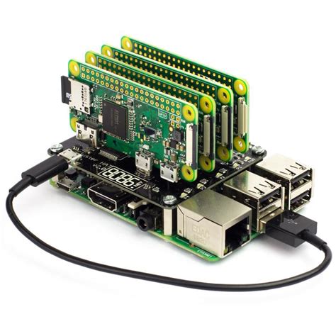 Cluster Hat Cluster Computing Made Easy Using 4 Raspberry Pi Zero