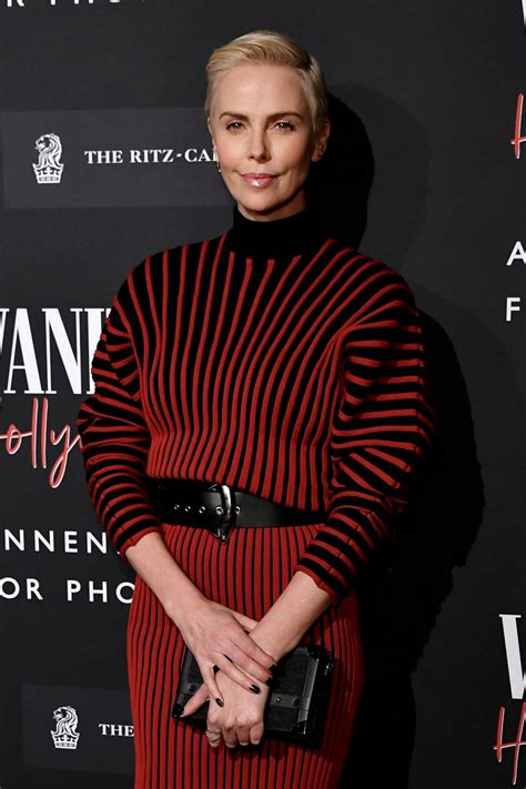 Charlize Theron “vanity Fair Hollywood Calling” Exhibition La