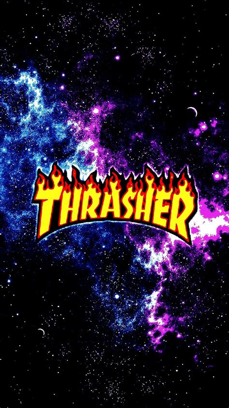 Thrasher Wallpaper Plano De Fundo De Desenhos Animados Imagem De Fundo