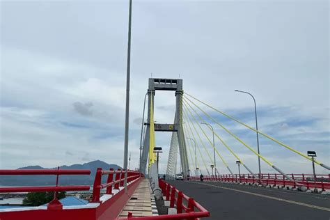 Sempat Mangkak 12 Tahun Jembatan Ir Soekarno Berdiri Gagah Jadi