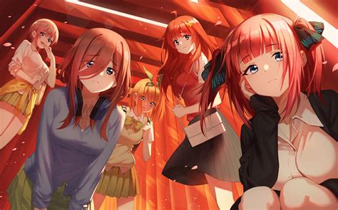 Anime The Quintessential Quintuplets Hd Wallpaper By 战争子