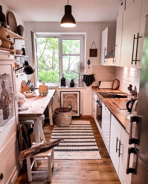 23 Cozy And Chic Small Kitchen Design Ideas Kitchen Interior Home