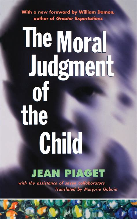 The Moral Judgement Of The Child Book By Jean Piaget Official