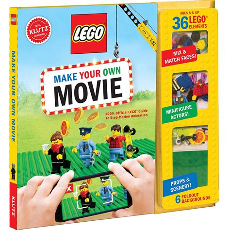 Klutz Lego Make Your Own Movie Activity Kit Only Common Sense With Money