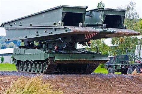 Combat Engineering Equipment Armored Vehicle Launch Bridge
