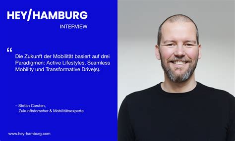 Mobilitätsexperte Und Zukunftsforscher Stefan Carsten Im Heyhamburg