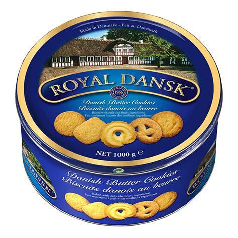 Only the finest ingredients are used to make our royal dansk cookies. Royal Dansk Danish Butter Cookies, 1000g online kaufen ...