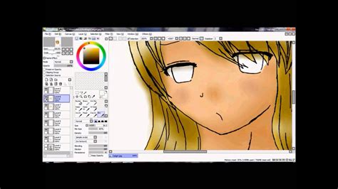 Speed Painting Anime Girl Youtube