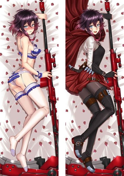 Shop For Things You Love Free Distribution Heart Move Low Price 105cm Anime Ruby Rose Dakimakura