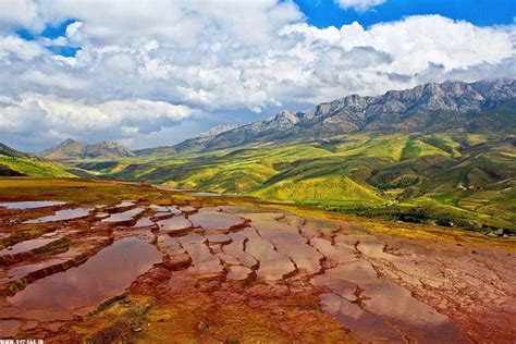 Badab Soort Springs In Northern Iran Photos