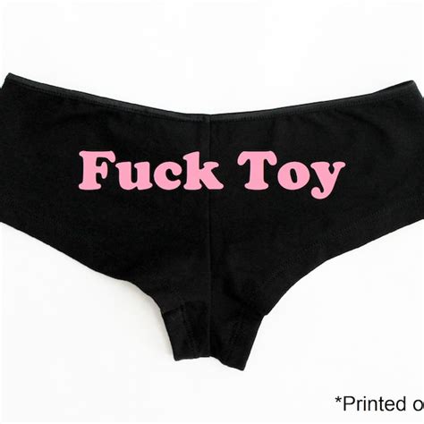 Fuck Toy Panties Etsy Uk