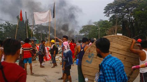 Yangon Protesters Defiant Amid Deadly Clashes With Security Forces In Myanmar