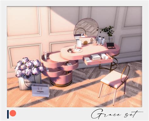 Grace Set🌺 Winner9 Sims 4 Cc Furniture Sims Sims New