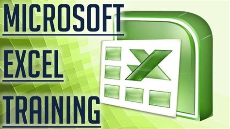 Free Excel Tutorial Microsoft Excel Training Full Hd Youtube