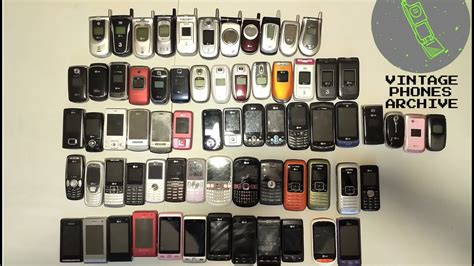 Lg Mobile Phone Collection 68 Models Youtube