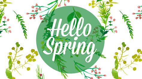 Hello Spring Wallpapers Wallpapersafari