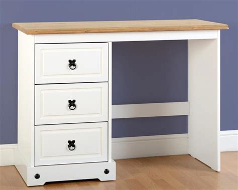Maybe you would like to learn more about one of these? Corona 3 Drawer Dressing Table in White & Grey ...