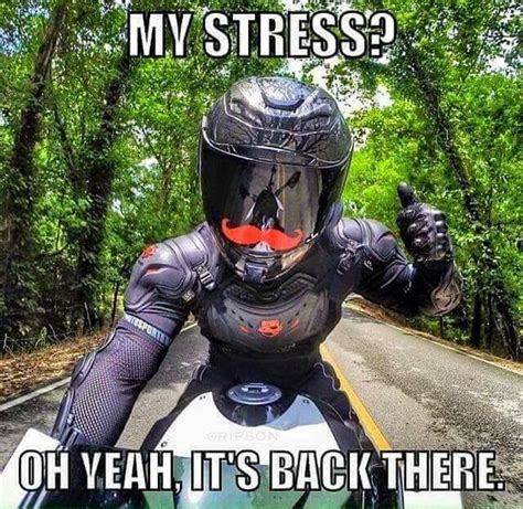 Motorcycle Sportbike Quote Stress Killer Motorcycle Quotes Funny
