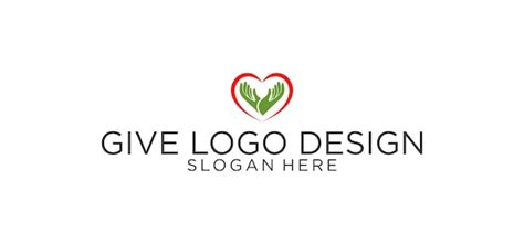 Premium Vector Give Logo Design