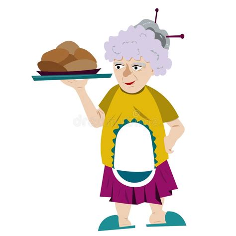 Grandmother Kitchen Stock Illustrations 422 Grandmother Kitchen Stock